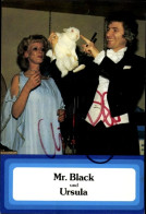 Photo Zauberer Mr. Black Und Ursula, Portrait, Autogramm - Sonstige & Ohne Zuordnung