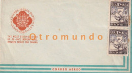 ENVELOPE SOBRE CORREO AEREO SAN CARLOS GRAN HOTEL GUATEMALA CITY 1955 - Guatemala