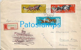 244349 HUNGARY BUDAPEST COVER CANCEL REGISTERED YEAR 1939 CIRCULATED TO ARGENTINA NO POSTAL POSTCARD - Altri & Non Classificati