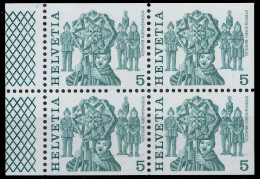 SCHWEIZ HEFTCHENBLATT Nr HB145 Postfrisch HB X683B36 - Zusammendrucke