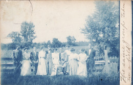 * GERMANTOWN - Photopostcard - Group Of Young Married 1911 - Autres & Non Classés