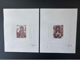 Monaco 1998 YT 2179 Epreuve D'artiste Proof Noël Christmas Weihnachten Vierge à L'enfant Navidad - Unused Stamps
