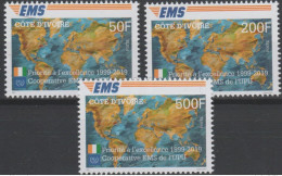 Côte D'Ivoire Ivory Coast 2019 Mi. ? Joint Issue 20e Anniversaire EMS 20 Years Emission Commune E.M.S. UPU - Côte D'Ivoire (1960-...)