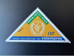 Niger 2001 Mi. 1972 Année Internationale Des Volontaires Volunteers Ehrenamt MNH ** 1 Val. - Niger (1960-...)