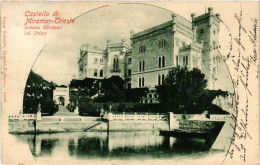 Delcampe - CPA Castello Di MIRAMAR-Trieste ITALY (543280) - Trieste (Triest)
