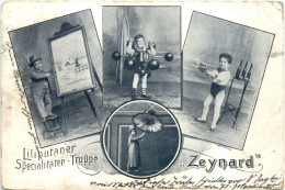 Zirkus - Liliputaner Specialitäten Truppe Zeynard - Cirque