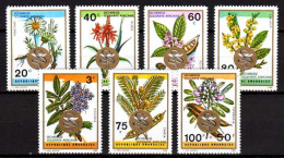Belgisch Congo Belge - Rwanda 1969 N° 537/543 MNH Complete Set Medical Plants - Flowers Overprinted C10.00Eu - Neufs