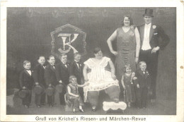 Gruss Von Krichels Riesen Und Märchen Revue - Zirkus - Cirque