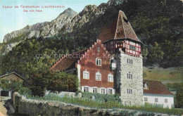 Vaduz Liechtenstein FL Das Rote Haus - Liechtenstein