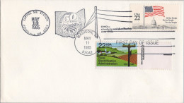 US FDC Rural Electrification Capital Sq. Station ZAYIX STAMPS 053122SM76 - 1981-1990