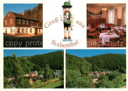 Rothenthal Olbernhau Volksheim Rothenthal Gaststube Panorama - Olbernhau