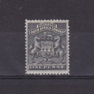 RHODESIA 1892, SG# 1, CV £19, MH - Northern Rhodesia (...-1963)
