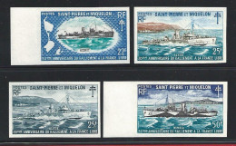 1971 ST. PIERRE ET MIQUELON - Yv 414/416 ND + 415 PROVA DI COLORE MNH/** - Autres & Non Classés