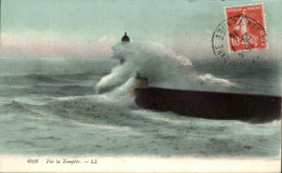 CPA Par La Tempete Phare - Lighthouses