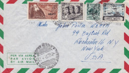 1952 TRIESTE A - Affrancatura Multipla Su Lettera Via Aerea Per Le#039;estero - Autres & Non Classés