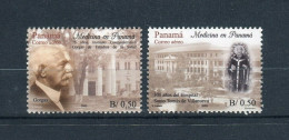 2003-Panama-"75th An. Gorgas Institute For Tropical&Preventive Medicine~300th An. St.Thomas Hospital"Airpost-cpt Set MNH - Panama