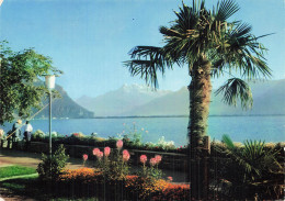 SUISSE MONTREUX LE QUAI ET LES DENTS DU MIDI - Montreux