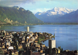 SUISSE MONTREUX LAC LEMAN ET LES DENTS DU MIDI - Montreux