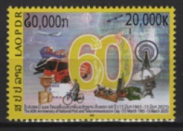 Laos (2025) Set / 60th Post Aniversary - Laos