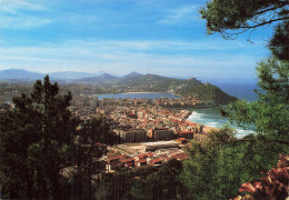 ESPAGNE SAN SEBASTIAN VUE DEPUIS LE MONT ULIA - Guipúzcoa (San Sebastián)