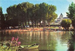 41 SAINT AIGNAN SUR CHER L ILE PLAGE: LA BAIGNADE - Saint Aignan