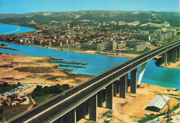 13 MARTIGUES LE NOUVEAU PONT AUTOROUTIER - Martigues