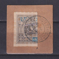 OBOCK 1903, Sc# 53b, CV $300, Left Helf Used As 2c On Part Cover, Used - Gebruikt