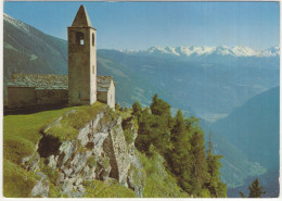 Chiesa San Romerio (1795 M - Poschiavo) Con Vista Verso Campocologno - Tirano - (Schweiz/Suisse/Svizzera/Switzerland) - Poschiavo