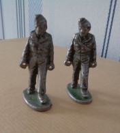 Quiralu Ancien Jouet Figurine Brancardiers Service Santé Réf 715 - Quiralu