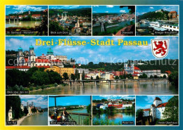 Passau Anleger Kreuzfahrt Veste Oberhaus St. Gertraud-Mariahilf - Passau