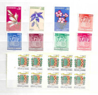 ANDORRA ( SPANISH ADMINISTRATION ) - MNH - LOT OF MNH STAMPS + BOOKLET - Ongebruikt