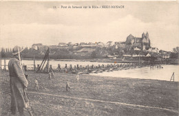 68-NEUF BRISACH-PONT DE BATEAUX-N°T328-D/0023 - Neuf Brisach