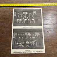 1911 PATI A  Anvers FOOTBALL HOLLANDO-BELGE équipes Belge Et Hollandaise - Collections