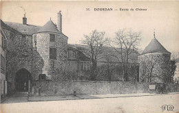 91-DOURDAN-LE CHÂTEAU-N°T328-H/0131 - Dourdan