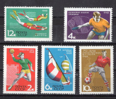 RUSSIA & USSR 1968: SPORTS, 5v Unused Set - Registered Shipping! - Ungebraucht