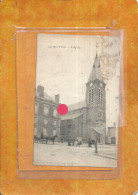 4-2025 - AISNE - 02 - LE NOUVION Près De Vervins 2400 Hab - L'église - Animation Au Pied Timbre Enlevé - Vervins