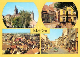 Meissen Elbe Sachsen Dom Albrechtsburg Rathausplatz Strasse Der Befreiung - Meissen