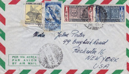 1952 TRIESTE A - Affrancatura Multipla Su Lettera Via Aerea Per Le#039;estero - Autres & Non Classés