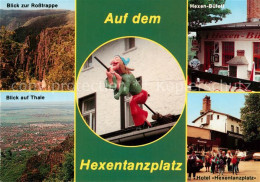Thale Harz Rosstrappe Hexen Bueffet Hotel Hexentanzplatz - Thale