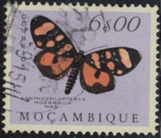 Mozambique 1953 Papillon Xanthospilopteryx Mozambica Y&T MZ 435 SU - Mozambique