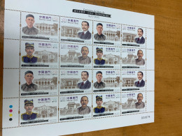 Macau Stamp 2025 Architecture Uniform The Heroes Dr Sun MNH - Monumenten