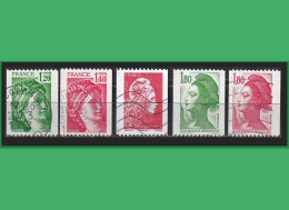 Roulette Lot 5 Timbres France - Vrac (max 999 Timbres)
