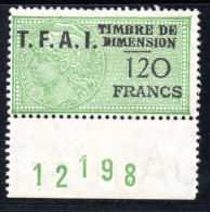 A4.244 T.F.A.I. 120 FR. REVENUE MNG(*) - Autres & Non Classés