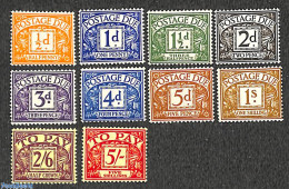 Great Britain 1955 Postage Due 10v, Mint NH - Unclassified