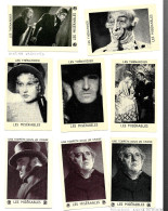 KB494 -  CARTES CINEMA - LES MISERABLES - HARRY BAUR - CHARLES VANEL - FLORELLE - ORANE DEMAZIS - Autres & Non Classés