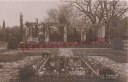 06- CAP D' ANTIBES- RARE CARTE PHOTO VILLA MONTEUX FABRICANT CHAUSSURES A LIMOGES -COLLECTION FAMILLE MONTEUX - Cap D'Antibes - La Garoupe