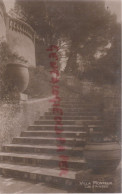 06- CAP D' ANTIBES- RARE CARTE PHOTO VILLA MONTEUX FABRICANT CHAUSSURES A LIMOGES -COLLECTION FAMILLE MONTEUX - Cap D'Antibes - La Garoupe