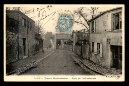 75 - PARIS 18EME - VIEUX MONTMARTRE - RUE DE L'ABREUVOIR - Paris (18)