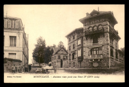 77 - MONTCEAUX - ANCIENNE ROUTE PAVEE SOUS HENRI IV - Lizy Sur Ourcq