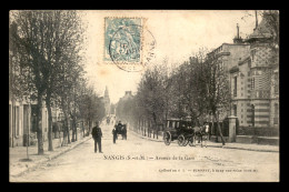 77 - NANGIS - AVENUE DE LA GARE - Nangis